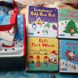 Santa's Little Bag of Books x 4 BBs in a Bag