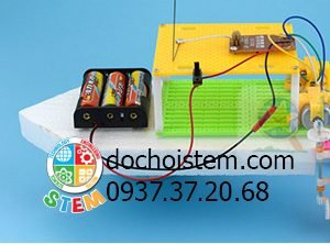 Thuyền điều khiển - đồ chơi STEM - đồ chơi mô hình - đồ chơi lắp ráp