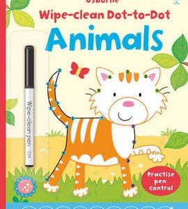 WIPE-CLEAN DOT-TO-DOT ANIMALS