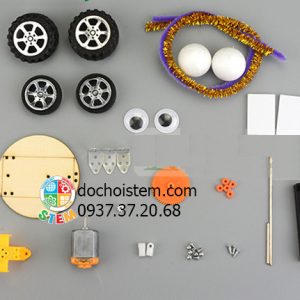 Xe lon nước ngọt - đồ chơi STEM - đồ chơi mô hình - đồ chơi lắp ráp